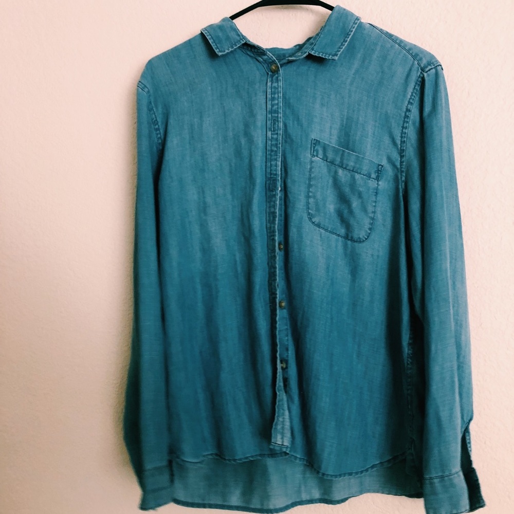 american eagle jean shirt